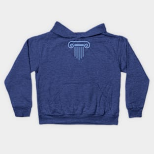 Greek (light blue) Kids Hoodie